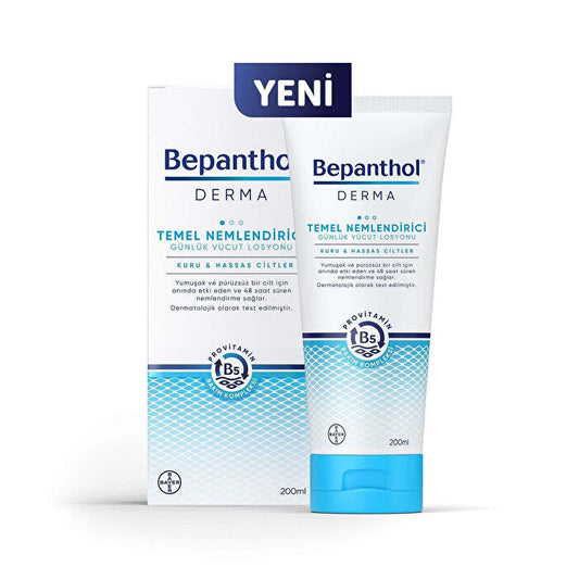 Loción hidratante Bepanthol Derma Essential para piel seca y sensible 200 ml