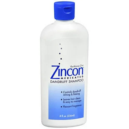 Zincon Medicated Shampoo 8 oz Shampoo & Conditioner Pasteur Pharmacy