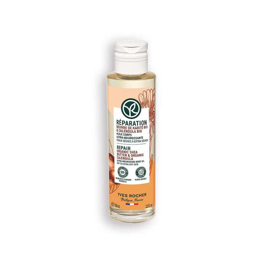 Yves Rocher Body Oil - Nourishing Body Care for Dry Skin Relief