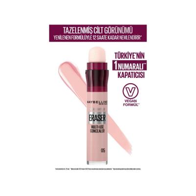 Correcteur Maybelline Instant Anti-Âge Effaceur - Maquillage végan, hydratant et multi-usages