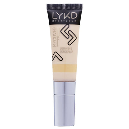 Corrector LYKD con punta metálica para una cobertura impecable: maquillaje de alta cobertura y larga duración con aplicador innovador