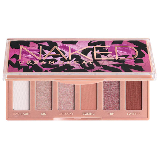 Paleta de sombras de ojos Naked Mini: sombras mate y brillantes, pigmentadas y fáciles de difuminar, libres de crueldad animal, ideales para viajes y estilos sobre la marcha.