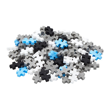 Plus Plus Wolf Construction Toy - 100 Piece Reusable Tube for Creative Play