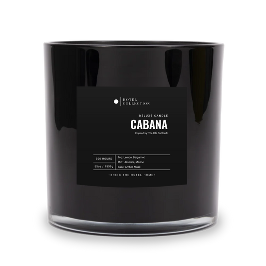 Hotel Collection Deluxe Cabana Candle Candle Hotel Collection Black