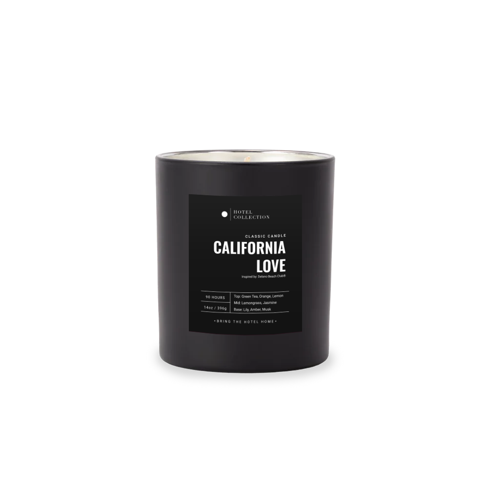 Hotel Collection Classic California Love™ Candle Candle Hotel Collection Black