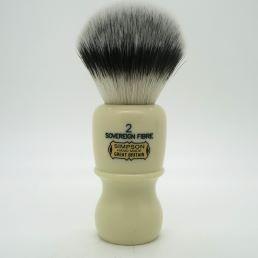 Simpson Captain 2 Sovereign Grade Synthetic Fibre Shaving Brush Shaving Brush Pasteur Pharmacy