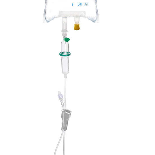 CARESAFE Secondary IV Set, 20 Drip/mL, 50/Case Medical Supplies Pasteur Pharmacy