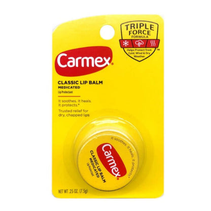 Baume à lèvres Carmex Classic hydratant apaisant pot 7,5 g