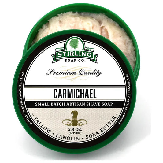 Stirling Soap Co. Carmichael Shaving Collection Shaving Set Pasteur Pharmacy Shaving Soap 5.8oz
