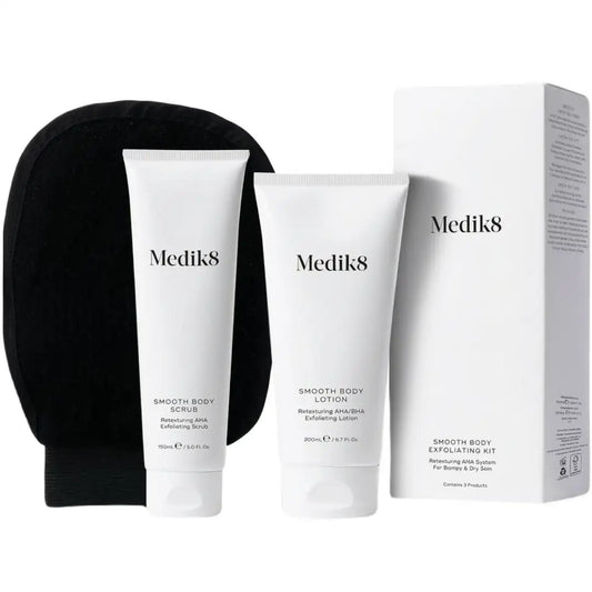 Medik8 Smooth Body Exfoliating Kit for Rough Skin 220ml + 150ml