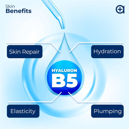 Pure Hyaluronic Acid Serum for Face with Vitamin B5 Hydrating Serum for Skin