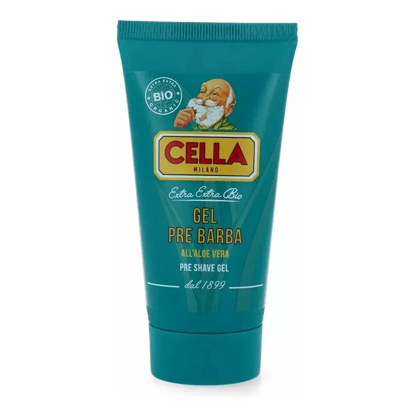 Cella Organic Aloe Vera Pre Shave Gel 75ml Shaving & Grooming Pasteur Pharmacy