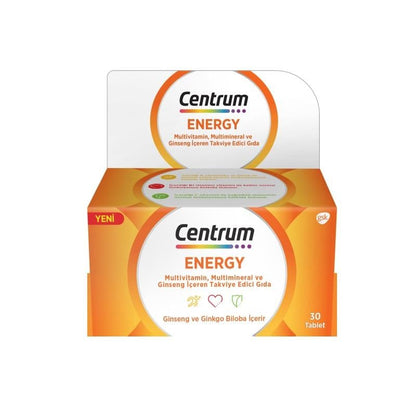 Centrum Energy Tablets - Impulsa tu vitalidad diaria | 30 unidades