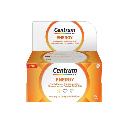 Centrum Energy Tablets - Boost Your Daily Vitality | 30 Count