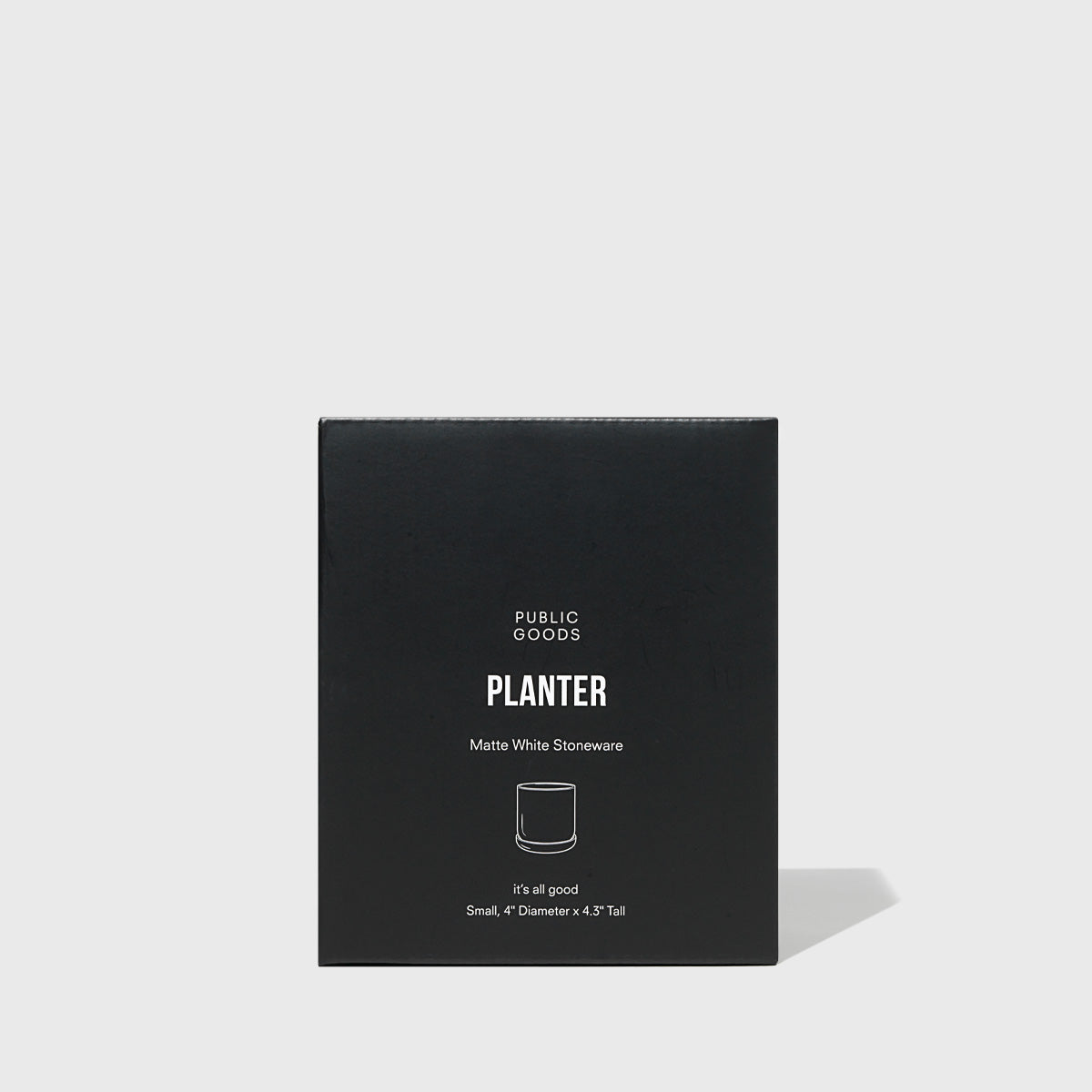 Small Stoneware Planter Public Goods