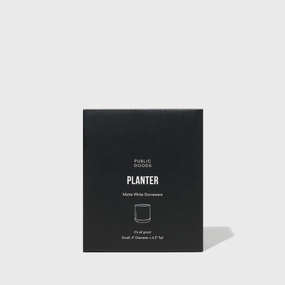 Small Stoneware Planter Public Goods