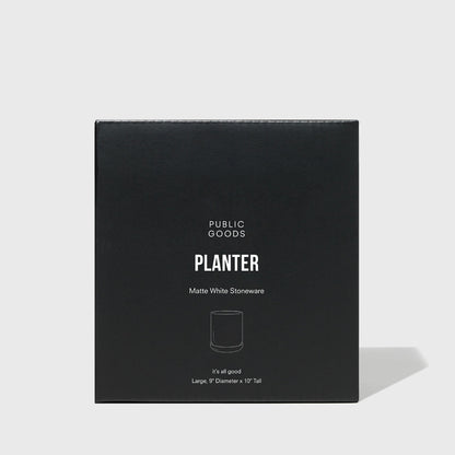 Large Stoneware Planter Public Goods