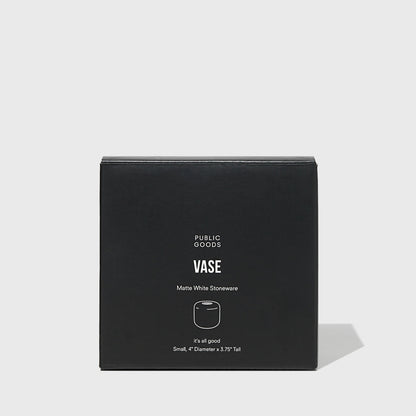 Short Stoneware Vase Public Goods
