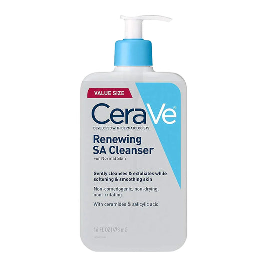 CeraVe Renewing SA Cleanser for Rough & Bumpy Skin 16 Oz Facial Cleansers Pasteur Pharmacy