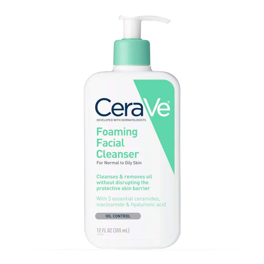 CeraVe Foaming Facial Cleanser, Liquid, 12 oz Skin Care Pasteur Pharmacy