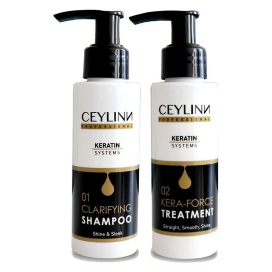 Set de soin capillaire à la kératine Ceylinn Professional Mini 100 ml x 2
