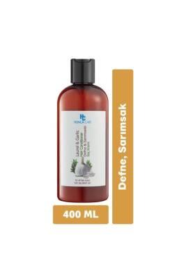 Acondicionador para el cabello Hunca Care de laurel y ajo: fortalece el cabello, reduce la rotura, hidratación natural - 400ml