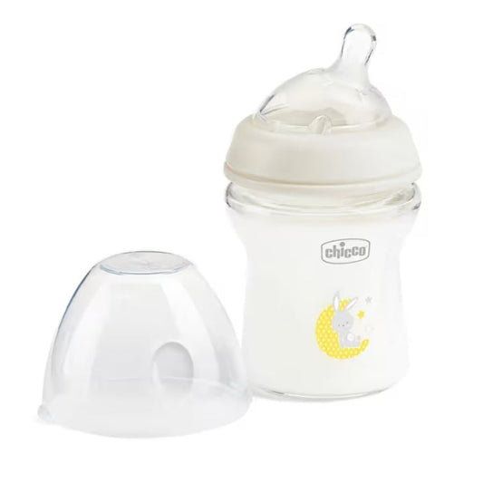 Biberon en verre Chicco Natural Feeling pour une tétée naturelle 250 ml