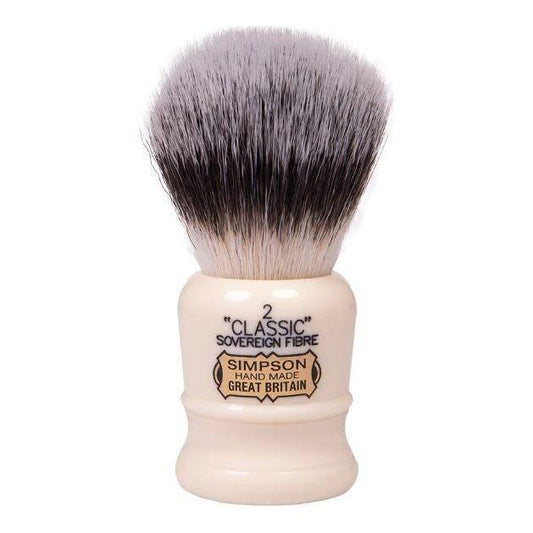 Simpson Classic 2 Sovereign Grade Synthetic Fibre Shaving Brush Shaving Brush Pasteur Pharmacy