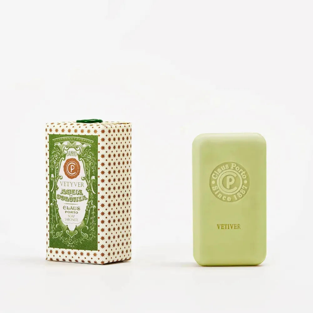 Claus Porto Vetyver Agua de Colonia Soap 150g Bath Soap Pasteur Pharmacy