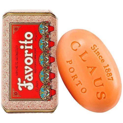 Claus Porto Favorito Red Poppy Mini Soap 1.7 Oz Mini Soap Pasteur Pharmacy