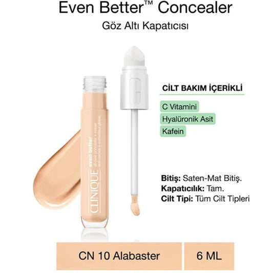 Clinique Even Better Concealer CN10 Alabaster Full Coverage 6ml