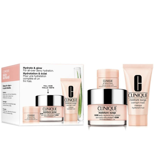 Clinique Hydrate & Glow Dewy Hydration Skincare Set