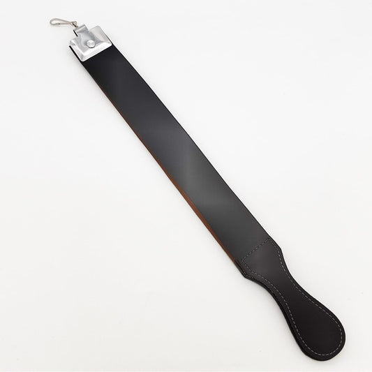 Dural Straight Razor Strop Leather Sharpening Strap 20" Black Barber Strop Straight Razor Strop Pasteur Pharmacy