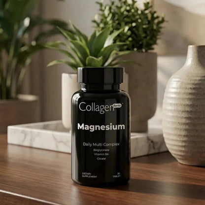 Complexe multi-vitamines quotidien au collagène forte et magnésium, 30 gélules