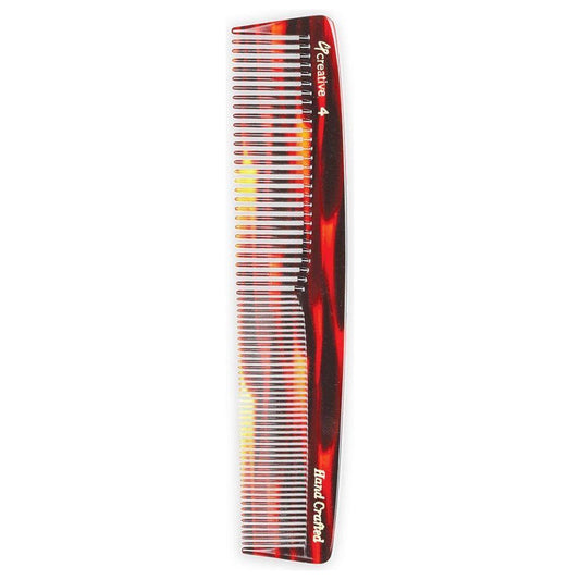 C4 Tortoise Comb with Medium and Fine Teeth (7.25 in) Hair Comb Pasteur Pharmacy Default Title