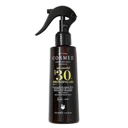 Cosmed Huile Bronzante Essentielle SPF 30 Protection Solaire 200 ml