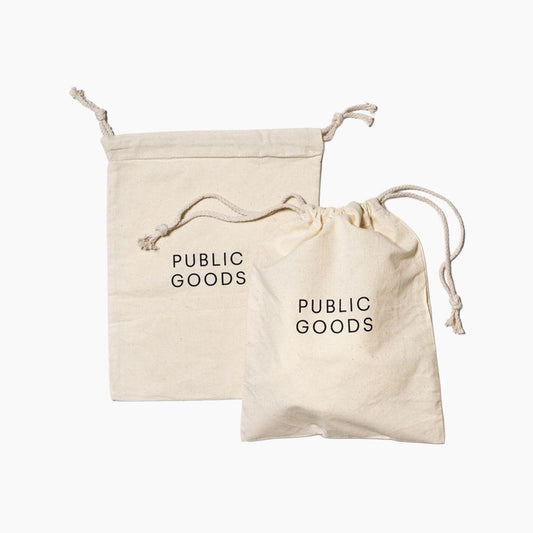 Bolsas de algodón orgánico para productos agrícolas