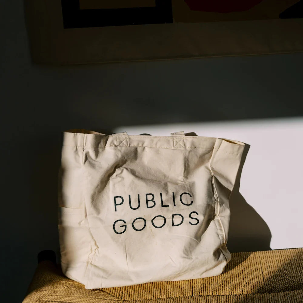 Organic Reusable Cotton Tote Bag Household Public Goods