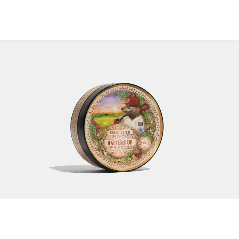 Noble Otter Soap Co. Batters Up Shaving Collection Shaving Set Pasteur Pharmacy Shaving Soap 4 oz