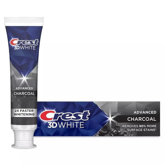 Dentifrice blanchissant au charbon Crest 3D White Advanced 93 g