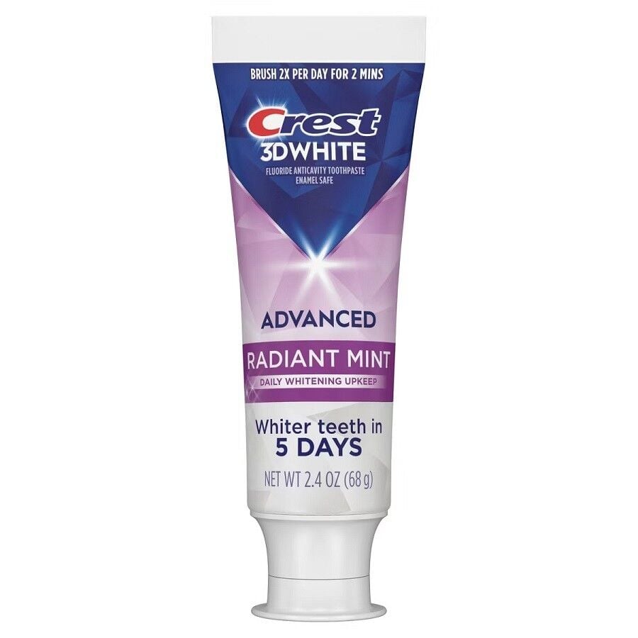 Crest 3D White Advanced Teeth Whitening Toothpaste 68g