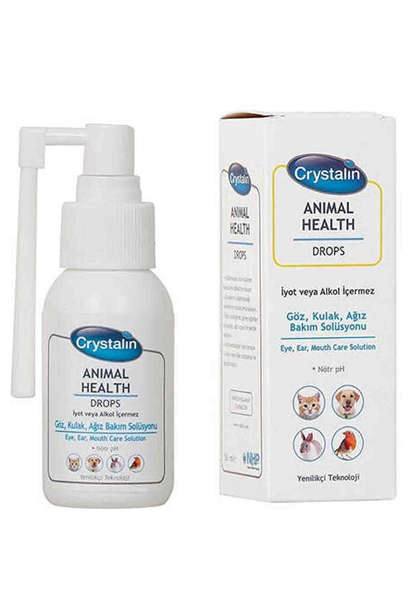 Crystalin Animal Health Drops Multipurpose Care Solution 50ml