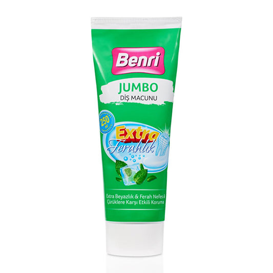 Dentifrice Benri Fraîcheur Menthe - 250 ml, Prévention de la plaque dentaire et blanchiment
