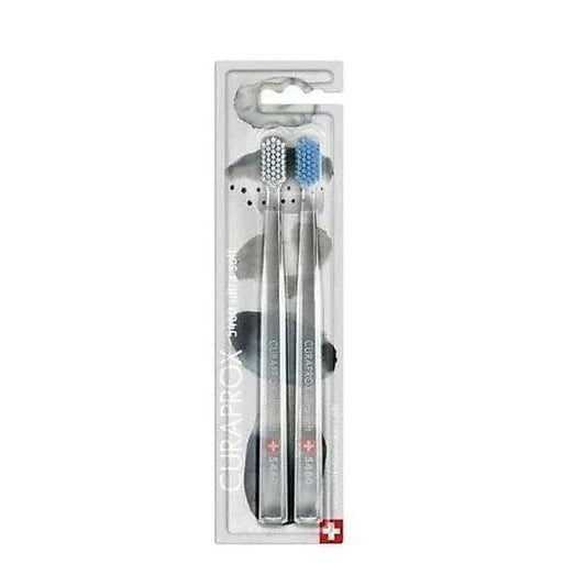 Cepillo de dientes Curaprox CS 5460 Ultra Soft Edición Invierno, paquete de 2