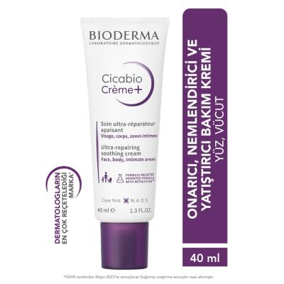 Bioderma Cicabio Crema - Crema reparadora de la piel | 40 ml