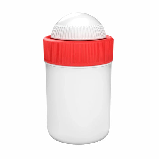SAMIX™ Compounding Jar, 50 mL, White with Red Lid (Case of 100) Science & Laboratory Pasteur Pharmacy