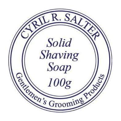 Cyril R. Salter Solid Shaving Soap Refill 100g Shaving Soap Pasteur Pharmacy