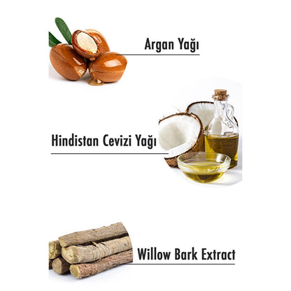 Masque réparateur capillaire Maruderm : Soin hydratant profond à l'huile d'argan et de coco pour cheveux secs et abîmés - Force et brillance