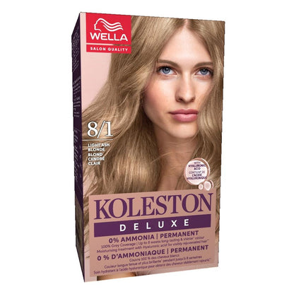Wella Koleston Deluxe Tinte sin amoniaco 8/1 Rubio cenizo claro