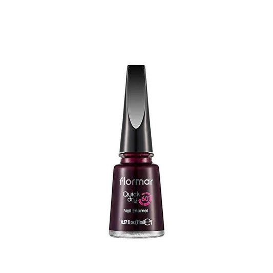 Vernis à ongles Flormar Quick Dry - Blackstar Red, vernis à ongles longue tenue et séchage rapide